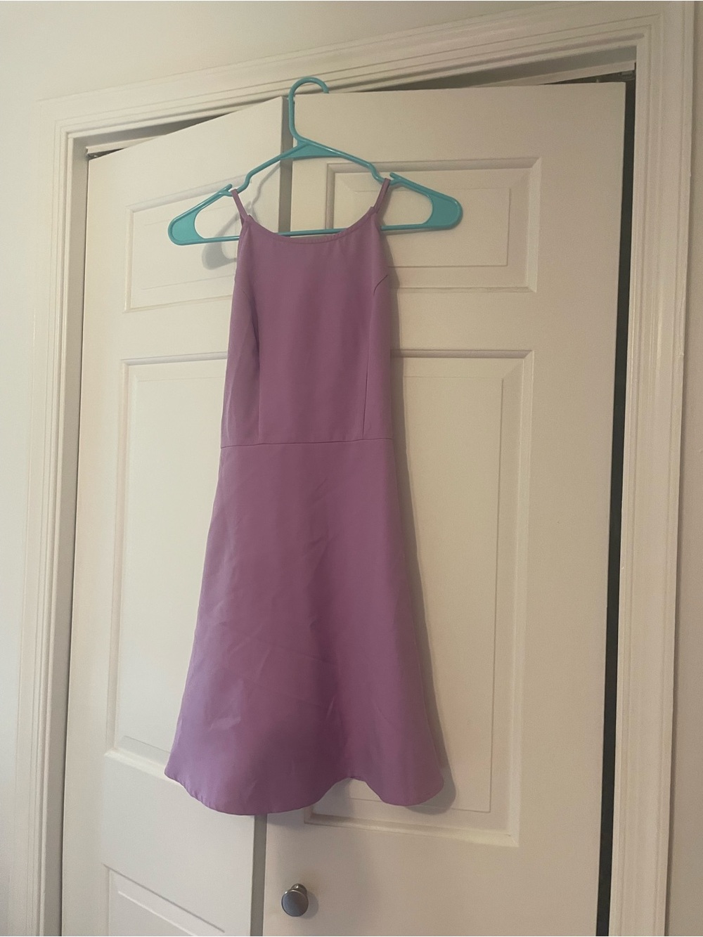 Classic Lavender Thin Strap Dress